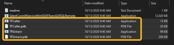 Finish installing the connector and supporting files