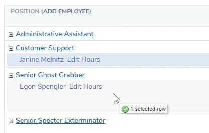 Drag and drop shifts to quickly copy schedules